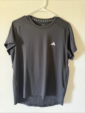 adidas Men's Black Athletic Short Sleeve Tee